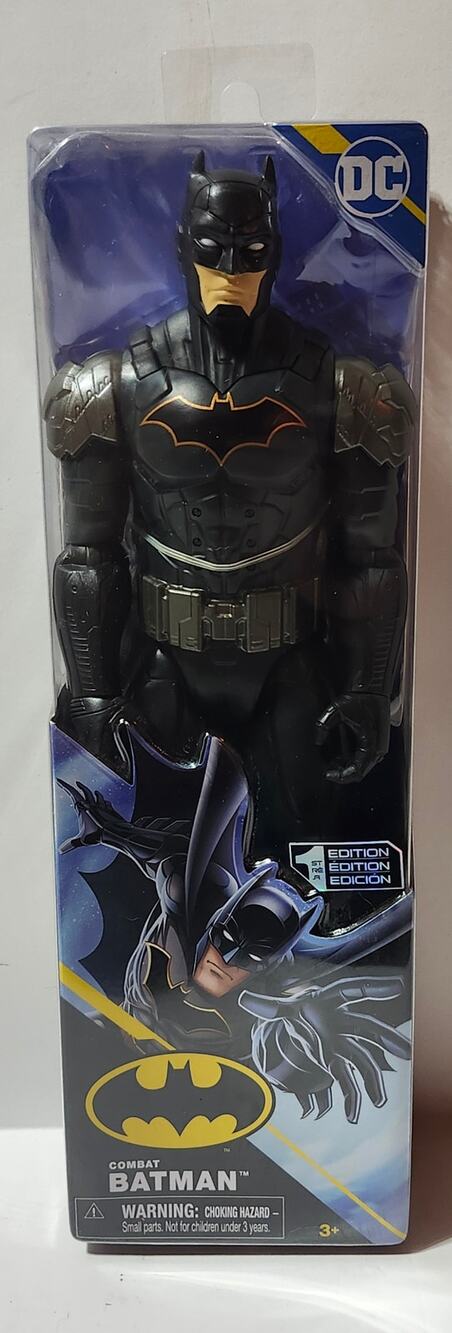 DC Combat Batman 12" Action Figure Spin Master 1st Edition 6065137 New